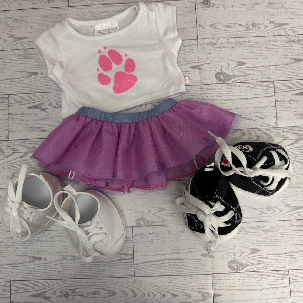 Build a bear BAB outfit clothes shoes